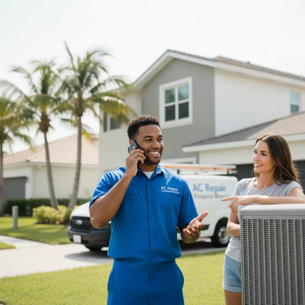 AC Repair Pompano Beach customer support in Cleves